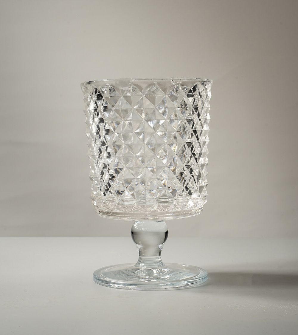 Cizgisiz kristal ayaklı küçük boy