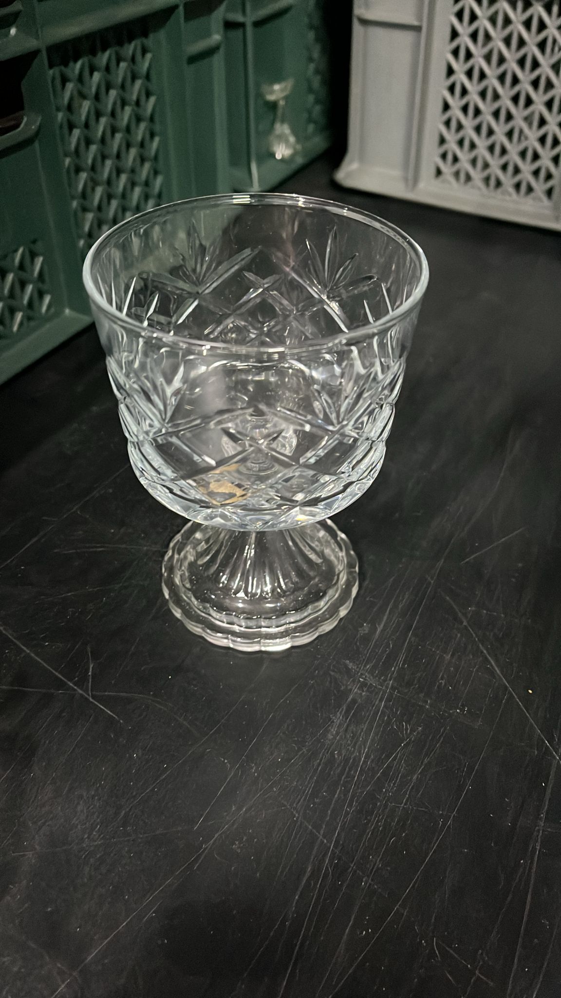 Ayaklı ince kristal küçük boy